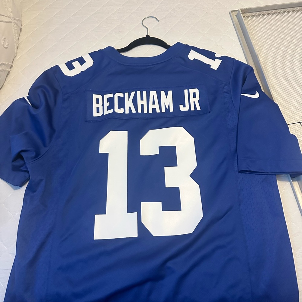 NEW YORK GIANTS ODELL BECKHAM AWAY JERSEY